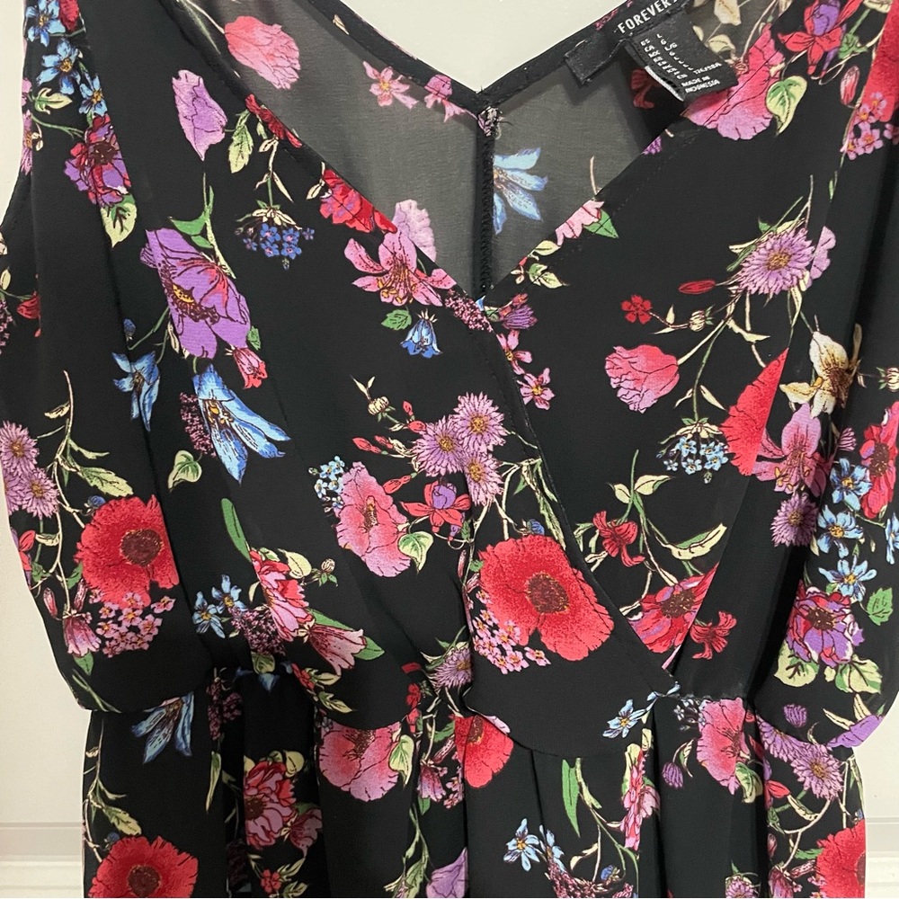 Forever 21 Multicolor Floral mini Dress - Picture 4 of 9